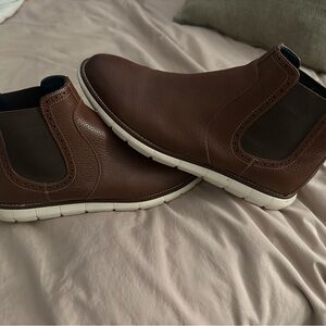 Brown Leather Men's Chelsea Boots